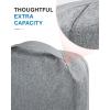 image:imageBAGSMART Compression Packing Cubes Durable Travel Packing Cubes for CarryOn Suitcase Lightweight Compressible Luggage Organizer Cruise Ship Travel Essentials 6Pack 1L3M1SShoe Bag Black01Grey