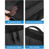 image:imageBAGSMART Compression Packing Cubes Durable Travel Packing Cubes for CarryOn Suitcase Lightweight Compressible Luggage Organizer Cruise Ship Travel Essentials 6Pack 1L3M1SShoe Bag Black04Black