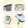image:imageBAGSMART Compression Packing Cubes for Travel 654set Lightweight Packing Organizers Summer Travel Essentials Suitcase Organizer Bags SetCLight Blue
