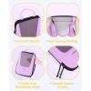 image:imageBAGSMART Compression Packing Cubes for Travel 654set Lightweight Packing Organizers Summer Travel Essentials Suitcase Organizer Bags SetILight Purple