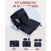 image:imageBAGSMART Compression Packing Cubes for Travel 654set Lightweight Packing Organizers Summer Travel Essentials Suitcase Organizer Bags SetKNavy