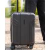 image:imageBAGSMART Expandable Carry On Luggage 22x14x9 Airline Approved 1OO PC Lightweight Hard Shell Suitcase 20 Inch Travel Luggage with Spinner Wheels Waterproof Rolling Suitcase BlackBlack