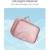 image:imageBAGSMART Garment Folder Packing Cubes for Travel 4 Set Lightweight Travel Cubes for Wrinkle Free Durable Suitcase Organizers Bag Set for Travel Essentials Baby PinkBaby Pink