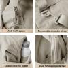 image:imageBAGSMART Gym Bag for Women Carry on Weekender Overnight Bag Travel Duffel Bags with Trolley Sleeve Personal Item Travel Bag Tote Bag Workout Dance BagPinkMediumBeige
