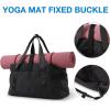 image:imageBAGSMART Gym Bag for Women Carry on Weekender Overnight Bag Travel Duffel Bags with Trolley Sleeve Personal Item Travel Bag Tote Bag Workout Dance BagPinkMediumBlack