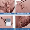 image:imageBAGSMART Gym Bag for Women Carry on Weekender Overnight Bag Travel Duffel Bags with Trolley Sleeve Personal Item Travel Bag Tote Bag Workout Dance BagPinkMediumDark Pink