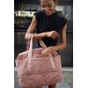 image:imageBAGSMART Gym Bag for Women Carry on Weekender Overnight Bag Travel Duffel Bags with Trolley Sleeve Personal Item Travel Bag Tote Bag Workout Dance BagPinkMediumDark Pink