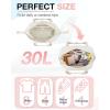 image:imageBAGSMART Gym Bag for Women Carry on Weekender Overnight Bag Travel Duffel Bags with Trolley Sleeve Personal Item Travel Bag Tote Bag Workout Dance BagPinkMediumLight Beige