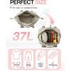 image:imageBAGSMART Gym Bag for Women Carry on Weekender Overnight Bag Travel Duffel Bags with Trolley Sleeve Personal Item Travel Bag Tote Bag Workout Dance BagPinkMediumBeige
