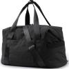 image:imageBAGSMART Gym Bag for Women Carry on Weekender Overnight Bag Travel Duffel Bags with Trolley Sleeve Personal Item Travel Bag Tote Bag Workout Dance BagPinkMediumBlack