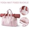 image:imageBAGSMART Gym Bag for Women Carry on Weekender Overnight Bag Travel Duffel Bags with Trolley Sleeve Personal Item Travel Bag Tote Bag Workout Dance BagPinkMediumPink