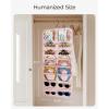 image:imageBAGSMART Hanging Jewelry Organizer Claw Clip Holder for Headbands Sunglasses Hair Clips Claw Clips DoubleSided on Closet Wall Door 1 piece LargeBlackBlack