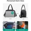 image:imageBAGSMART Small Gym Bag for Women 23L Carry on Travel Duffel Bag Waterresistant Weekender with Shoe Compartment Classic