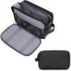image:imageBAGSMART Toiletry Bag for Men Travel Toiletry Organizer Dopp Kit Waterresistant Shaving Bag for Toiletries Accessories Door Room EssentialsBlackbasicBlack