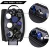 image:imageBAGSMART Toiletry Bag for Men Travel Toiletry Organizer Dopp Kit Waterresistant Shaving Bag for Toiletries Accessories Door Room EssentialsBlackbasicBlack