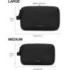 image:imageBAGSMART Toiletry Bag for Men Travel Toiletry Organizer Dopp Kit Waterresistant Shaving Bag for Toiletries Accessories Door Room EssentialsBlackbasicGreen