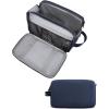 image:imageBAGSMART Toiletry Bag for Men Travel Toiletry Organizer Dopp Kit Waterresistant Shaving Bag for Toiletries Accessories Door Room EssentialsBlackbasicNavy Blue