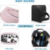 image:imageBAGSMART Toiletry Bag for Men Travel Toiletry Organizer Dopp Kit Waterresistant Shaving Bag for Toiletries Accessories Door Room EssentialsBlackbasicPink
