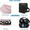 image:imageBAGSMART Toiletry Bag for Men Travel Toiletry Organizer Dopp Kit Waterresistant Shaving Bag for Toiletries Accessories Door Room EssentialsBlackbasicPink