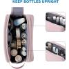 image:imageBAGSMART Toiletry Bag for Men Travel Toiletry Organizer Dopp Kit Waterresistant Shaving Bag for Toiletries Accessories Door Room EssentialsBlackbasicPink
