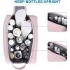 image:imageBAGSMART Toiletry Bag for Men Travel Toiletry Organizer Dopp Kit Waterresistant Shaving Bag for Toiletries Accessories Door Room EssentialsBlackbasicPink