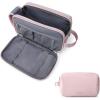 image:imageBAGSMART Toiletry Bag for Men Travel Toiletry Organizer Dopp Kit Waterresistant Shaving Bag for Toiletries Accessories Door Room EssentialsBlackbasicPink