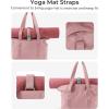 image:imageBAGSMART Tote Bag for Women Tote Bag with Zipper Work Tote with Compartments Nurse Shoulder Hanbag for Travel GymEdark Pinksmall24l