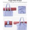 image:imageBAGSMART Tote Bag for Women Tote Bag with Zipper Work Tote with Compartments Nurse Shoulder Hanbag for Travel GymFpurplemedium28l