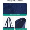 image:imageBAGSMART Tote Bag for Women Tote Bag with Zipper Work Tote with Compartments Nurse Shoulder Hanbag for Travel GymGnavy Bluesmall24l