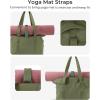image:imageBAGSMART Tote Bag for Women Tote Bag with Zipper Work Tote with Compartments Nurse Shoulder Hanbag for Travel GymJarmy Greensmall24l