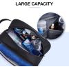 image:imageBAGSMART Travel Toiletry Bag for Men Dopp Kit Water Resistant Shaving Bag for Toiletries Accessories BlackMediumBlack