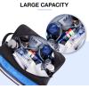 image:imageBAGSMART Travel Toiletry Bag for Men Dopp Kit Water Resistant Shaving Bag for Toiletries Accessories BlackMediumBlack