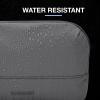 image:imageBAGSMART Travel Toiletry Bag for Men Dopp Kit Water Resistant Shaving Bag for Toiletries Accessories BlackMediumGrey