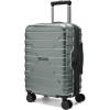 image:imageBAGSMART Carry On Luggage 19 L x14 W x9 H Airline Approved with Spinner Wheels Lightweight 20 Inch Luggage with TSA Lock Expandable Hard Shell Carry On Suitcases for Men Women Royal BlueOlive