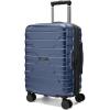 image:imageBAGSMART Carry On Luggage 19 L x14 W x9 H Airline Approved with Spinner Wheels Lightweight 20 Inch Luggage with TSA Lock Expandable Hard Shell Carry On Suitcases for Men Women Royal BlueDark Blue