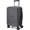image:imageBAGSMART Carry On Luggage 19 L x14 W x9 H Airline Approved with Spinner Wheels Lightweight 20 Inch Luggage with TSA Lock Expandable Hard Shell Carry On Suitcases for Men Women Royal BlueGray
