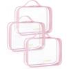 Clear Pink-with handle+180° open