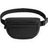 image:imageBAGSMART Fanny Packs for Women Cross Body Lightweight Puffy Belt Bag with Multi Pockets Quilted Purse for Traveling Hiking BlackBlack