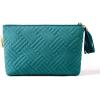 image:imageBAGSMART Small Makeup Bag Puffy Portable Cosmetic Pouch with Charm Zipper WaterResistant Travel Organizer for Women Baby Pink SmallTeal1pcs