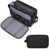 image:imageBAGSMART Toiletry Bag for Men Travel Toiletry Organizer Dopp Kit Waterresistant Shaving Bag for Toiletries Accessories Door Room EssentialsBlackbasicBlack