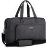 image:imageBAGSMART Weekender Bags for Women Travel Duffle Overnight Bag Personal Item Bag with Shoe Bag for Travel EssentialsDark Grey