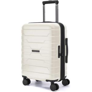 image:imageBAGSMART Carry On Luggage 19 L x14 W x9 H Airline Approved with Spinner Wheels Lightweight 20 Inch Luggage with TSA Lock Expandable Hard Shell Carry On Suitcases for Men Women Royal BlueWhite