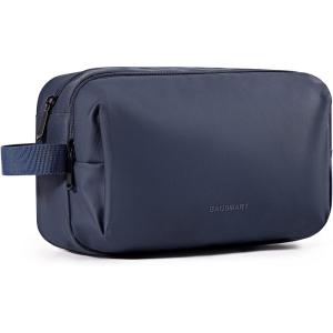 image:imageBAGSMART Toiletry Bag for Men Travel Toiletry Organizer Dopp Kit Waterresistant Shaving Bag for Toiletries Accessories Door Room EssentialsBlackbasicNavy Bluebasic