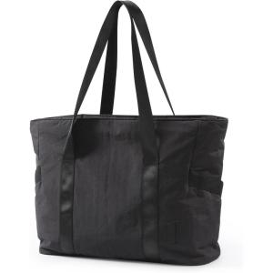 image:imageBAGSMART Tote Bag for Women Tote Bag with Zipper Work Tote with Compartments Nurse Shoulder Hanbag for Travel GymAblackmedium28l