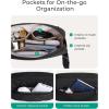 image:imageBAGSMART Fanny Packs for Women with Two Ways to Install the Adjustable Strap Lightweight Crossbody Belt Bag for Traveling WorkoutBlack