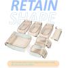 image:imageBAGSMART Keep Shape Packing Cubes 7 Set for Travel Lightweight Cubes Suitcase Organizer Bags Set for Essentials01White Opal