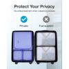 image:imageBAGSMART Keep Shape Packing Cubes for Travel 6 Set Travel Cubes for Packing Lightweight Suitcase Organizer Bags Set for Travel Essentials04Very Peri