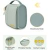 image:imageBAGSMART Keep Shape Packing Cubes for Travel 6 Set Travel Cubes for Packing Lightweight Suitcase Organizer Bags Set for Travel Essentials05Balsam Green