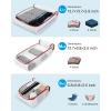 image:imageBAGSMART Keep Shape Packing Cubes for Travel 6 Set Travel Cubes for Packing Lightweight Suitcase Organizer Bags Set for Travel EssentialsMondrian