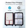 image:imageBAGSMART Keep Shape Packing Cubes for Travel 6 Set Travel Cubes for Packing Lightweight Suitcase Organizer Bags Set for Travel EssentialsMondrian